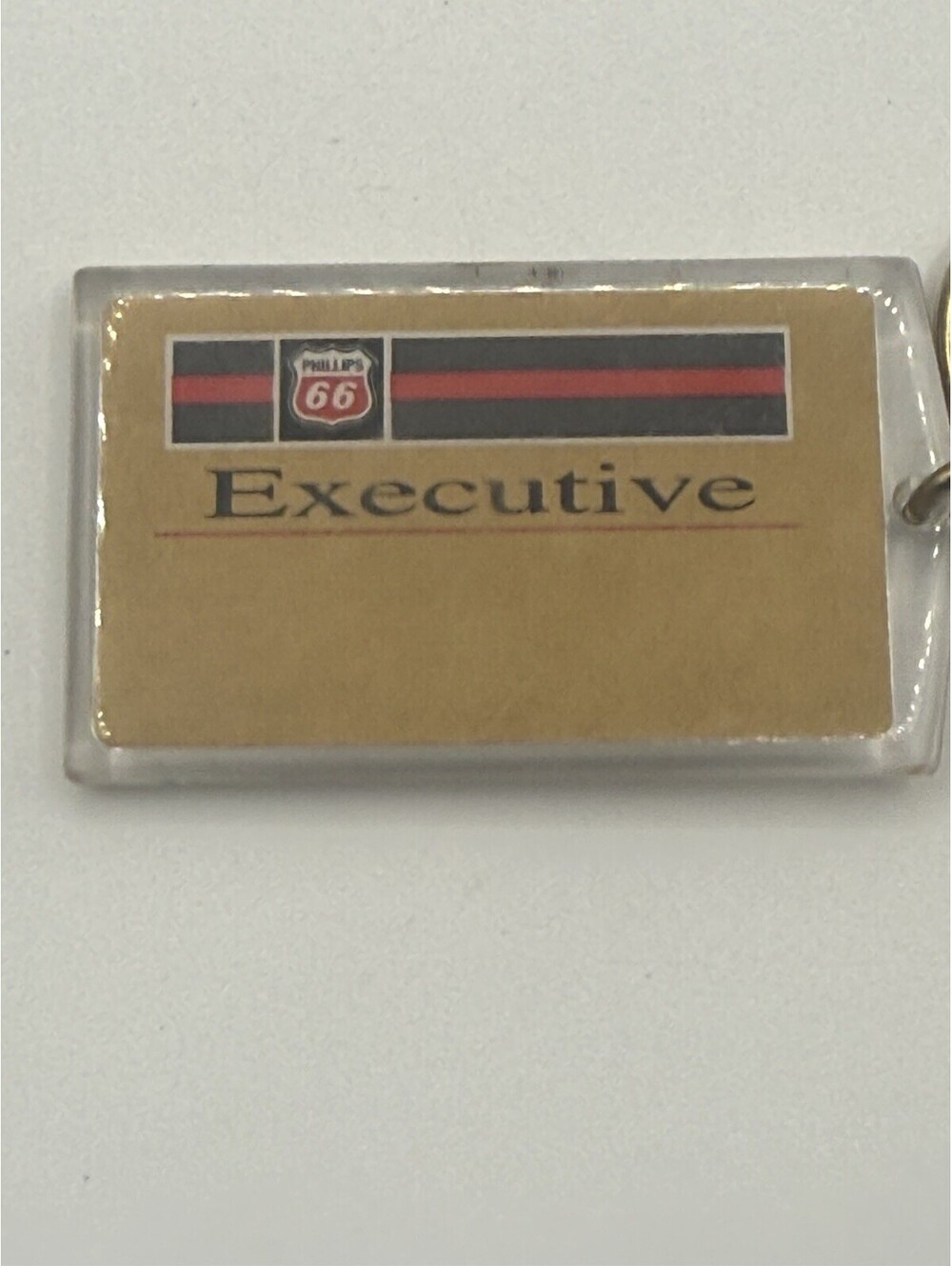 Vintage Executive Phillips 66 Logo Key Chain Keyring